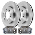 AutoShack Front Brake Calipers and Rotors Kit Driver and Passenger Side Replacement for 2005 2006 2007 2008 Ford F-150 2006-2008 Lincoln Mark LT 4.2L 4.6L 5.4L V6 V8 4WD AWD
