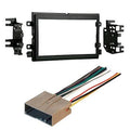 ford 2009 - 2011 f-150 (base model) car cd stereo receiver dash install mounting kit wire harness