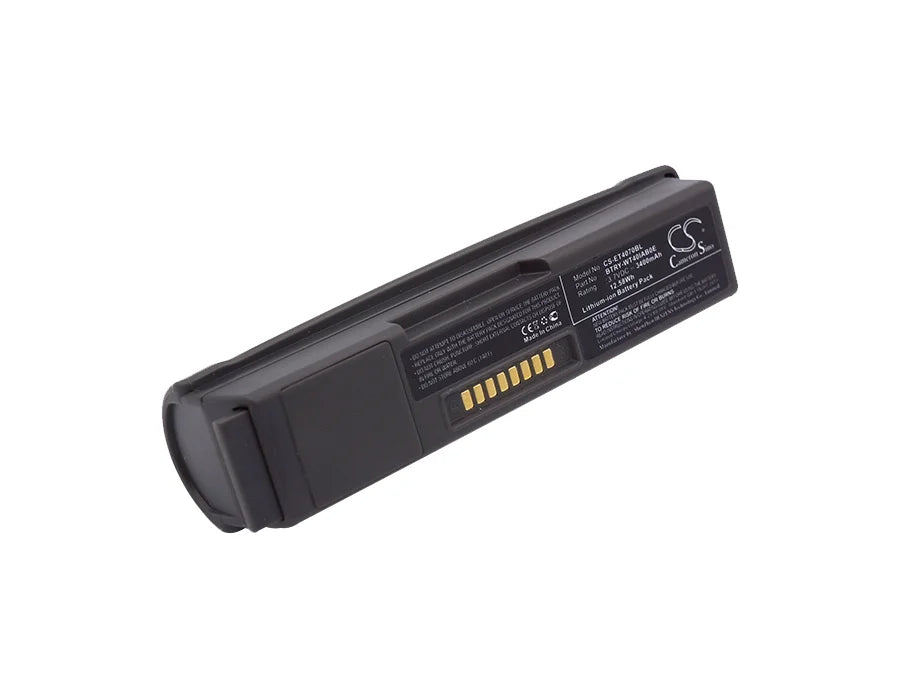 Replacement Battery for Motorola Symbol WT-4090 & 4070 Scanners - 3400mAh Li-Ion