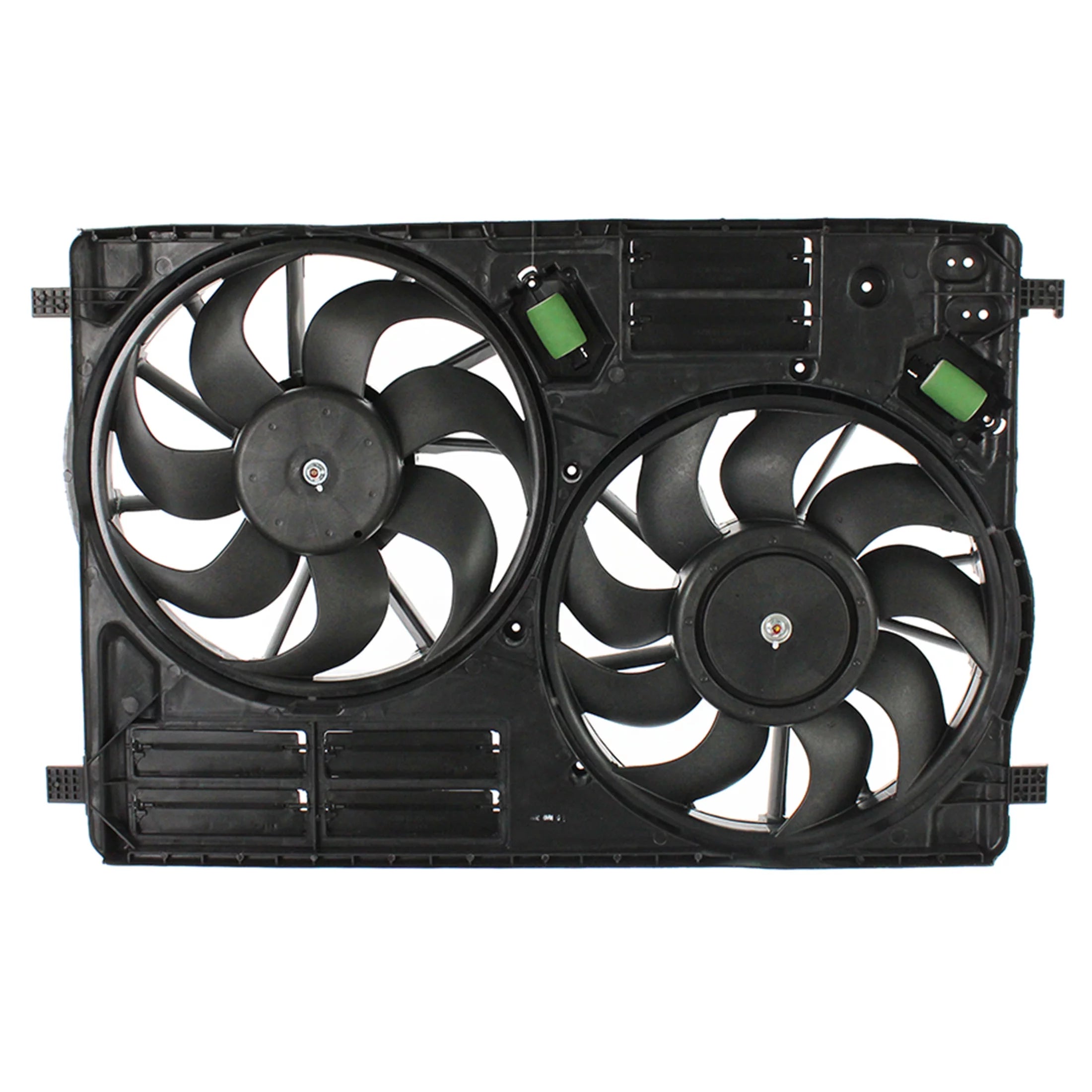 Agility Auto Parts 6010312 Dual Radiator and Condenser Fan Assembly for Ford, Lincoln Specific Models