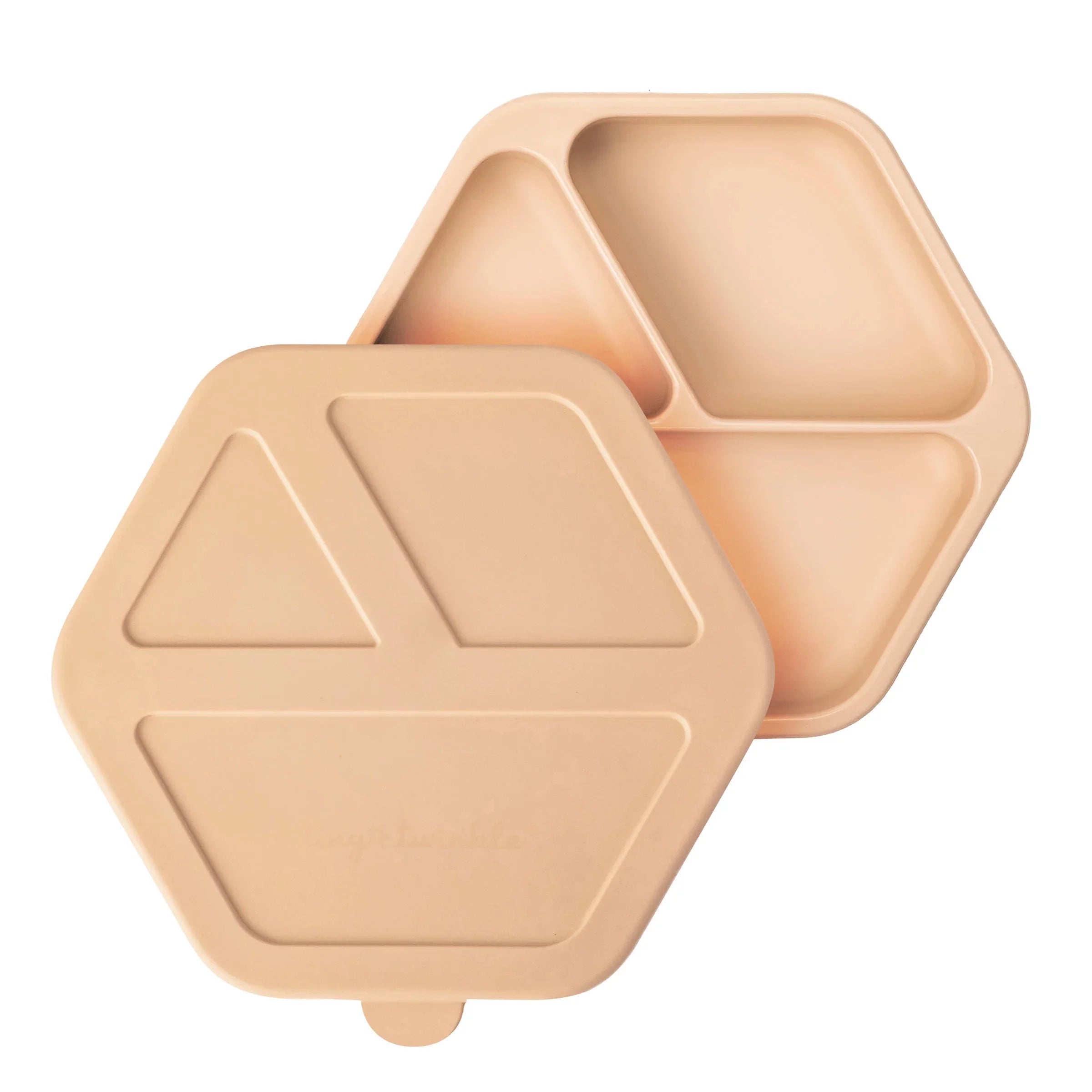 Silicone Plate and Lid Set - Sand