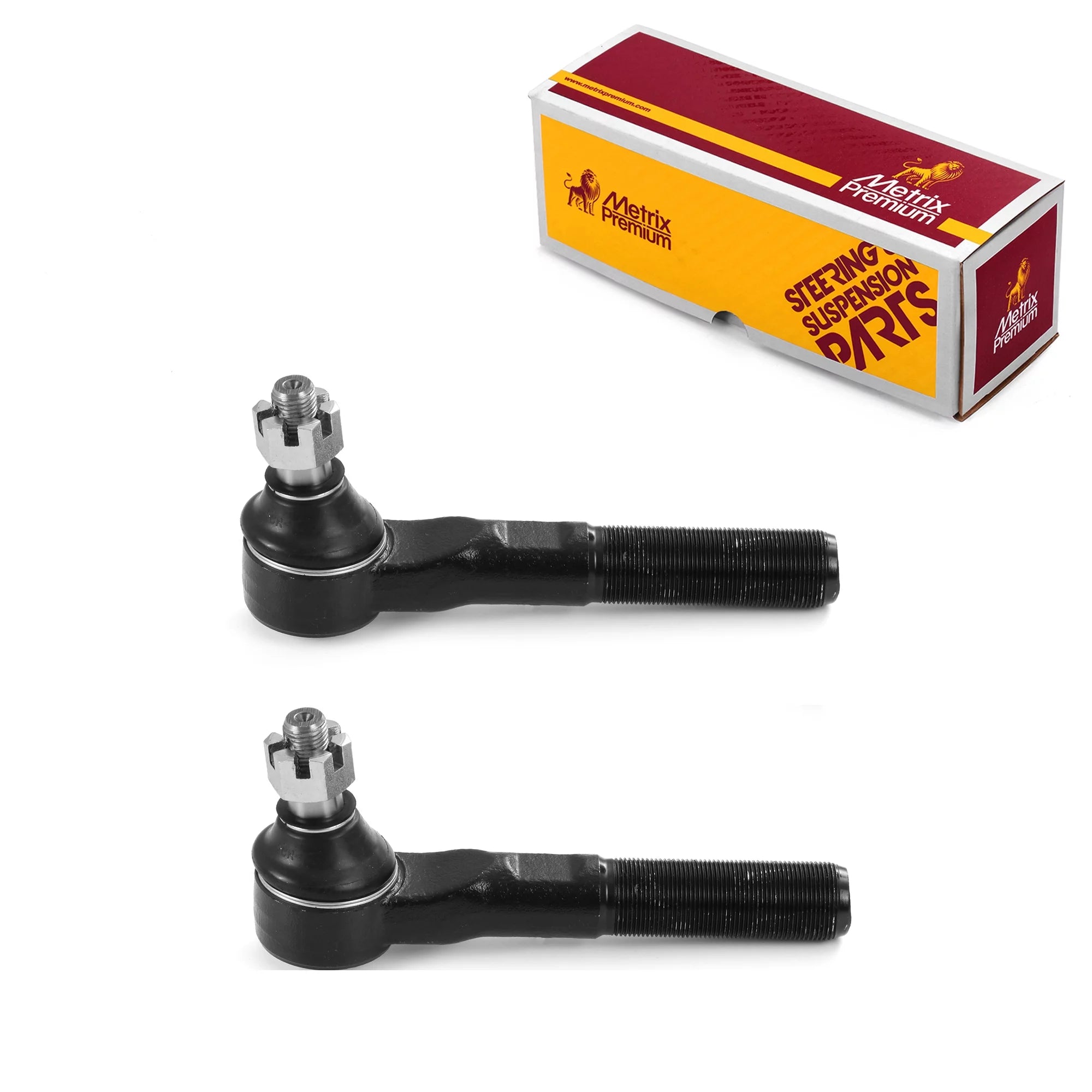 Metrix Premium 2 PCS At Pitman Arm Steering Drag Link ES3624 Fits 2003-2008 Dodge Ram 3500, 2006-2008 Dodge Ram 1500 4WD, 2003-2008 Dodge Ram 2500 4WD, 2007-2017 Jeep Wrangler, 2018 Jeep Wrangler JK