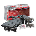 AmeriBRAKES Ceramic Disc Brake Pads with included lubricant and hardware, AmeriPLATINUM PTC914A - For Civic CR-V ILX CR-Z Fits select: 2012-2016 HONDA CR-V, 2015-2020 HONDA CIVIC