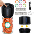 Vacuum Sealer for Jars Electric Mason Jar Vacuum Sealer for Wide Mouth and Regular Mouth Mason Jars