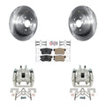 Transit Auto Rear Disc Brake Caliper Rotors And Ceramic Pads Kit For 2005-2006 Honda CR-V KC8-101246N