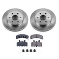 Ultimate Brakes Front Ceramic Brake Pad and Rotor Kit with Hardware WM81521