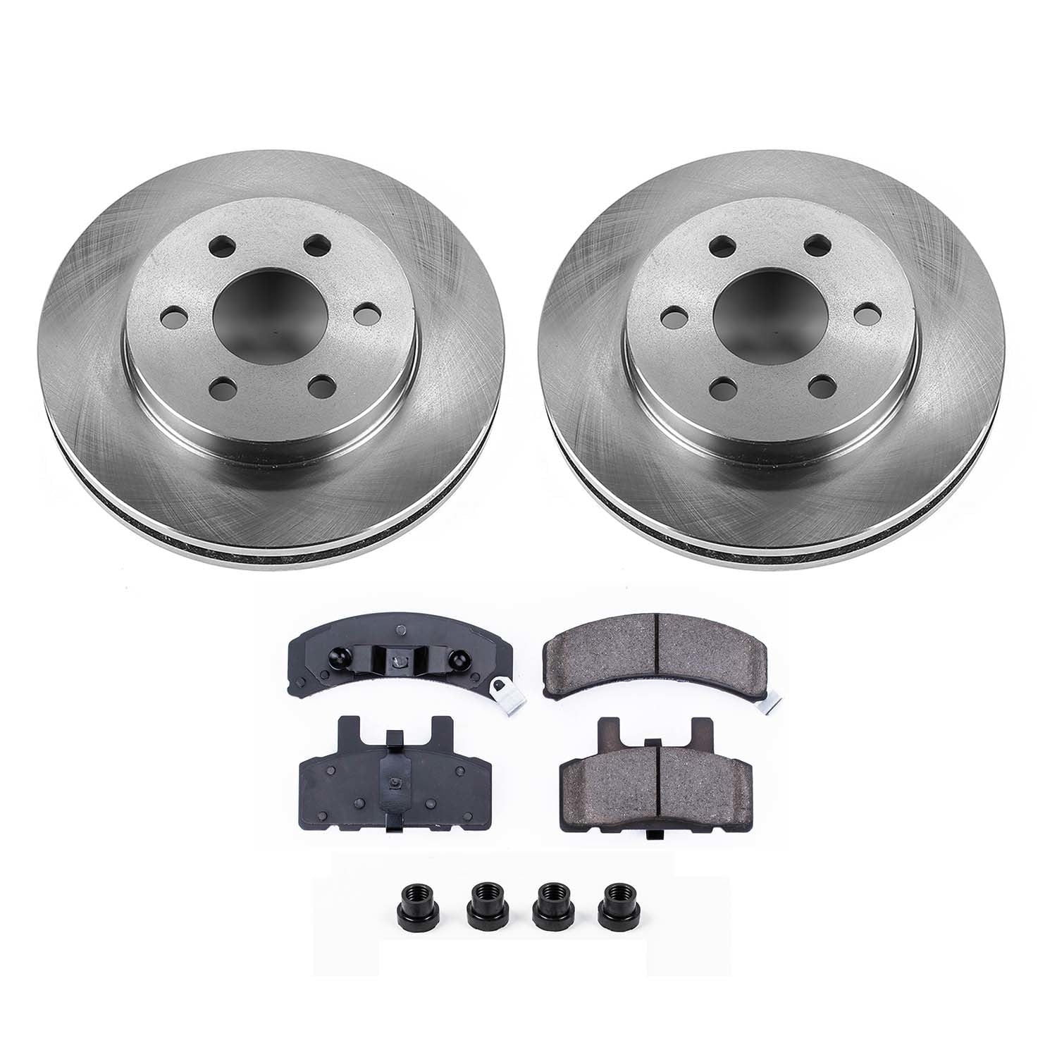 Ultimate Brakes Front Ceramic Brake Pad and Rotor Kit with Hardware WM81521
