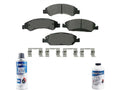 Front Brake Pad Set - Compatible with 2008 - 2020 Chevy Tahoe 2009 2010 2011 2012 2013 2014 2015 2016 2017 2018 2019