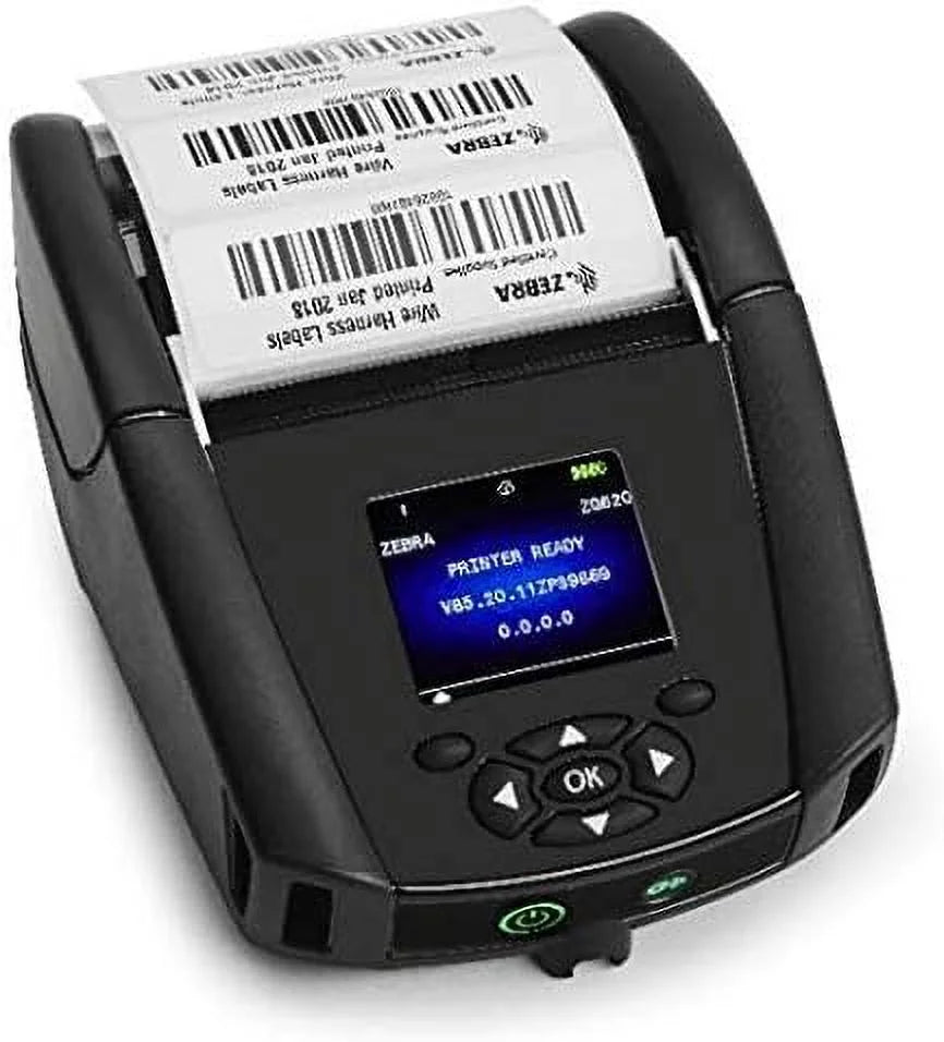 Restored Zebra ZQ620 Mobile Direct Thermal Printer, 3 Inch Print Width, WiFi + Bluetooth, Charger Included () (Refurbished)