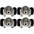 4 Drum Brake Wheel Cylinder Front Rear For Dodge Power Wagon