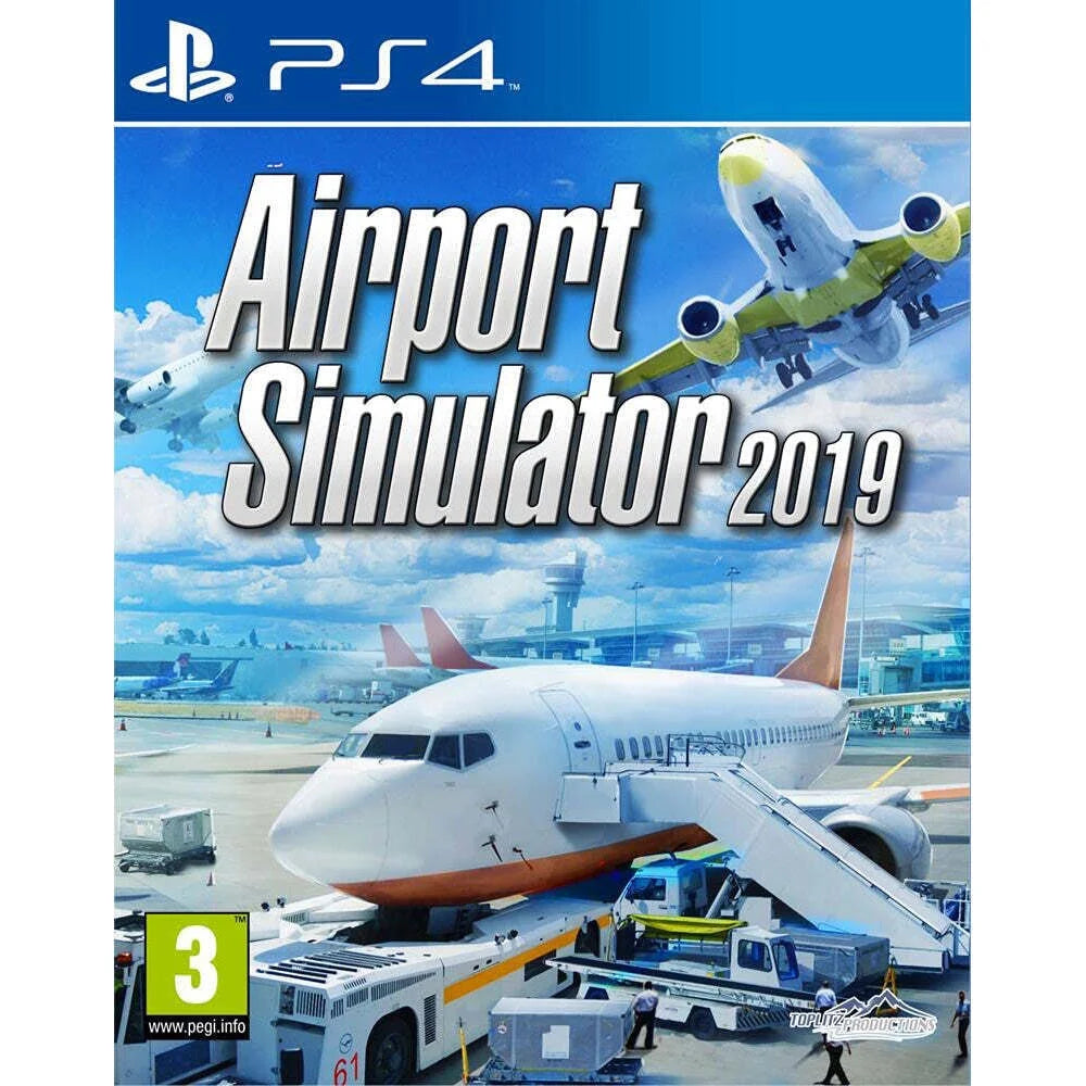 Airport Simulator 2019 [Sony PlayStation 4 PS4] Realistic Detailed Brand NEW