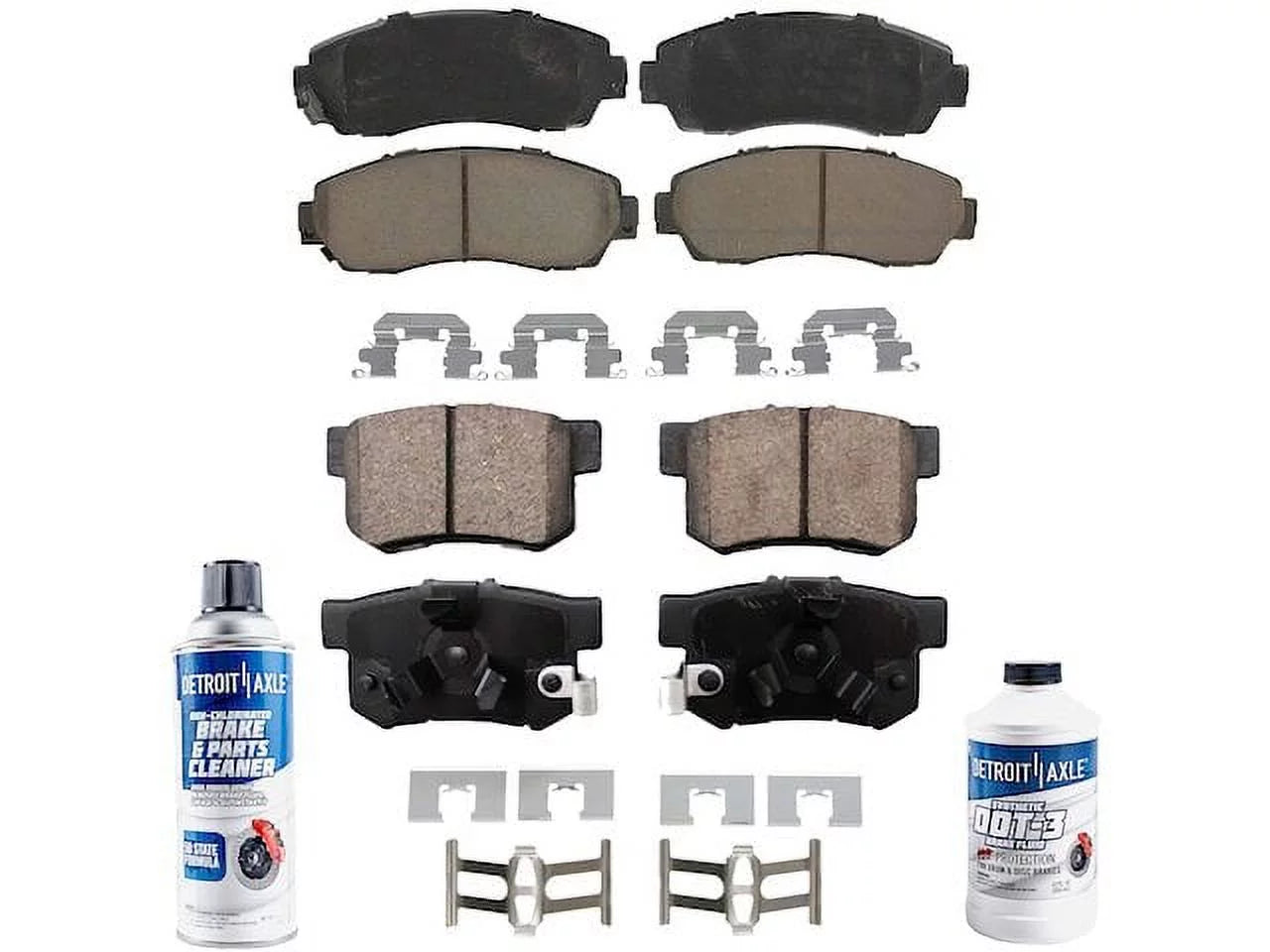 Brake Pad Set - Compatible with 2012 - 2016 Honda CR-V 2013 2014 2015