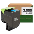 Remanufactured Print.Save.Repeat. Lexmark 701HC Cyan High Yield Toner Cartridge for CS310, CS410, CS510 [3,000 Pages]