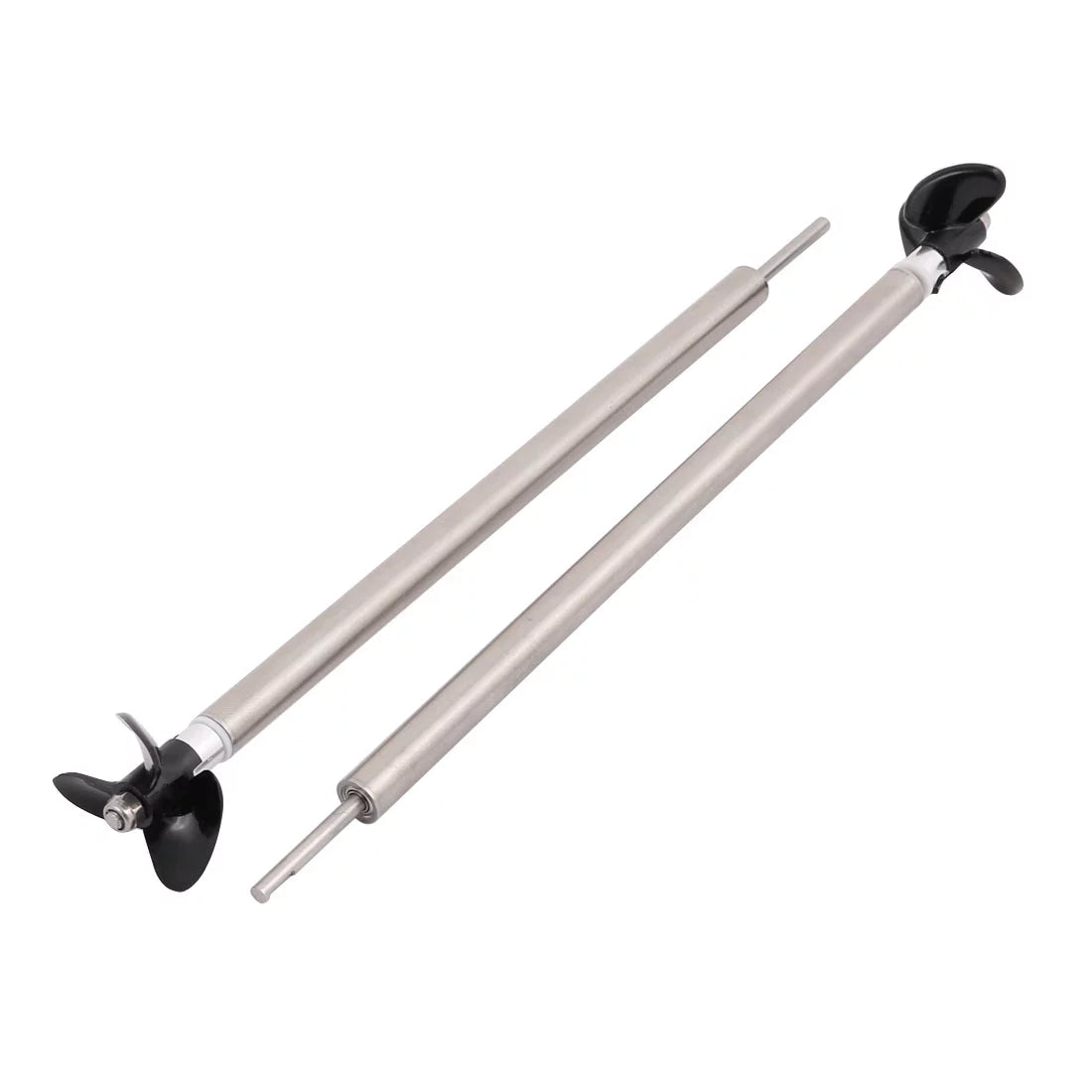 Unique Bargains 1Pair Boat Model Accessories 3mmDia 200mm Length Drive Shaft w 3-Vanes Propeller