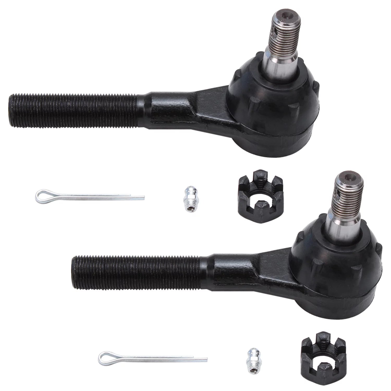 Detroit Axle - Front Outer Tie Rod Ends Replacement for Dodge Ram 1500 2500 3500 Van B150 B200 B350 B1500 D100 D400 Fits select: 1997 DODGE RAM VAN B2500, 2000-2002 DODGE RAM VAN B3500