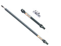 SuperATV U Series Heavy Duty Rhino Driveline Prop Shaft for 2019|2020 Polaris RZR S4 1000 | Front and Rear | With Cast Carrier Bearing | Made With 4130 Chromoly|PRP01-003F-004R-0-C#SK