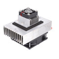 Growcolor 1Pcs DC12V Semiconductor Fridge/Refrigeration Cooling System DIY Kit Mini Air Conditioner Refrigeration