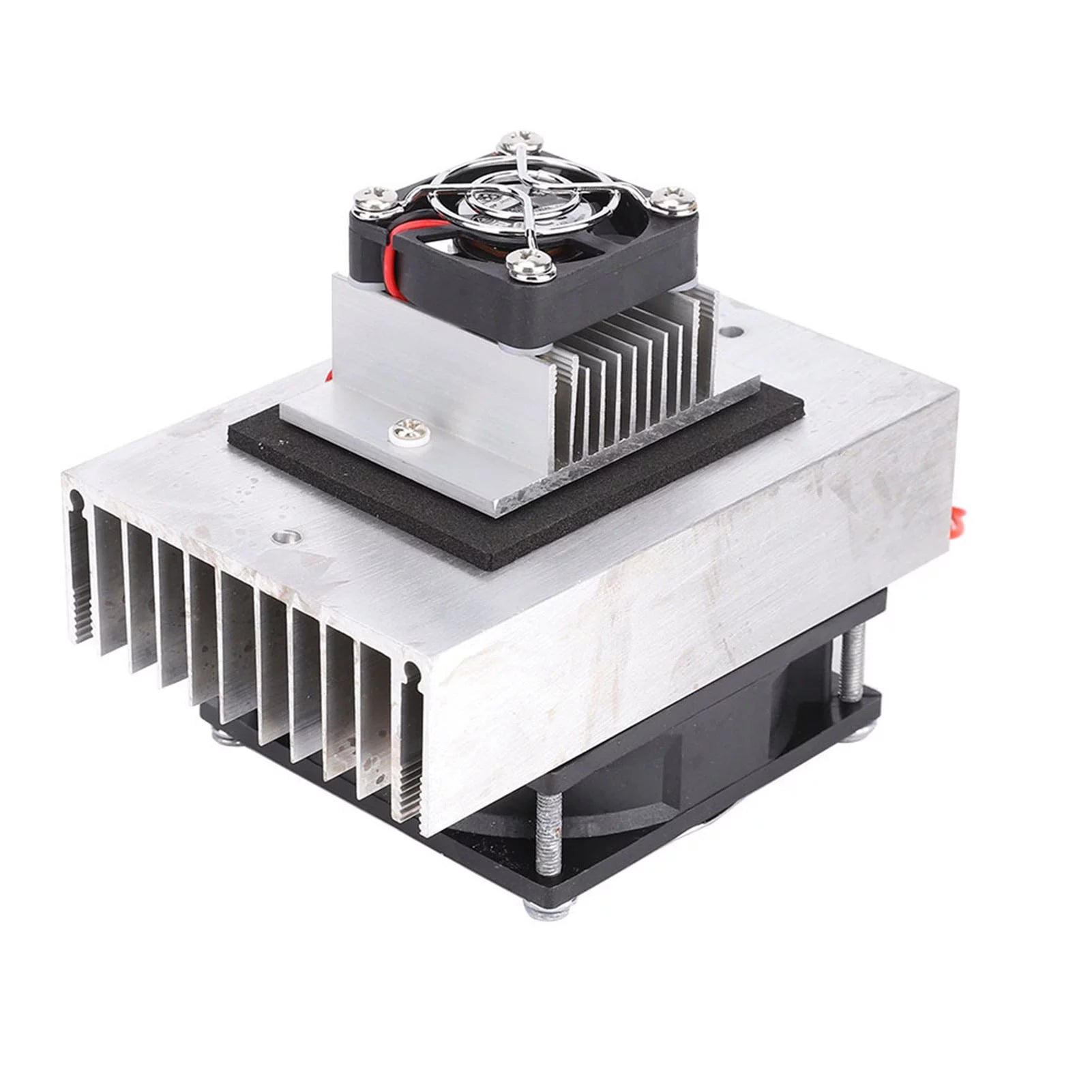 Growcolor 1Pcs DC12V Semiconductor Fridge/Refrigeration Cooling System DIY Kit Mini Air Conditioner Refrigeration