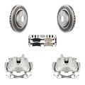 Transit Auto Front Disc Brake Caliper Coated Rotors And Ceramic Pads Kit For Jeep Grand Cherokee With 330mm Diameter Rotor KCG-100384N