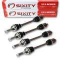 Sixity 2013 compatible with Polaris 800 Ranger 4X4 Front Rear Left Right XTA Axles Four Driver Passenger R13RH76AG AH AN EFI Midsize
