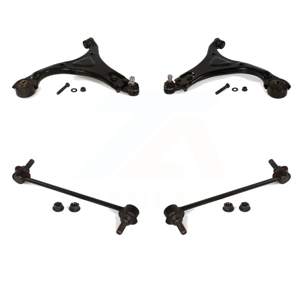 Front Suspension Control Arm And Ball Joint Assembly Stabilizer Bar Link Kit For 2012-2013 Hyundai Sonata GL GLS 10.63 Center To Length KTR-100161