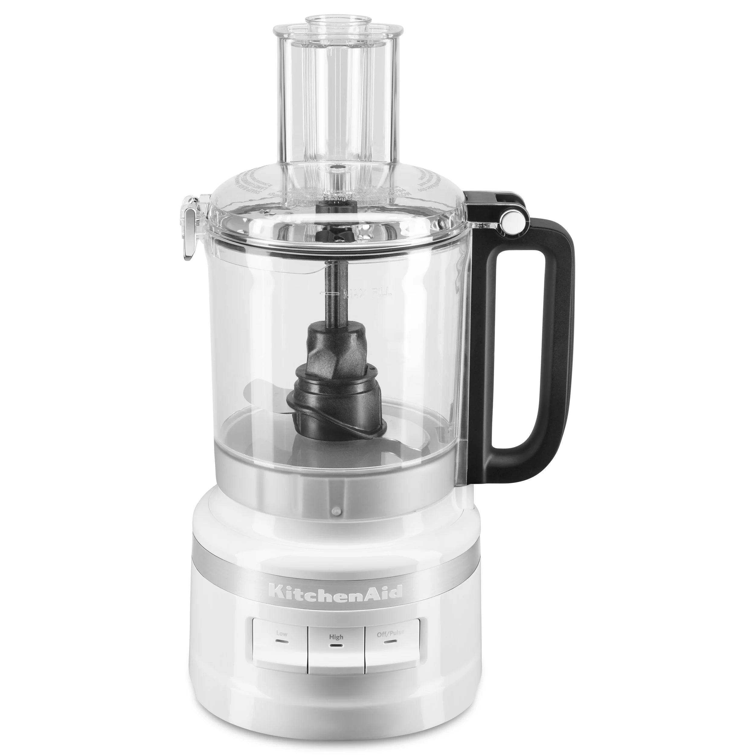 KitchenAid KFP0918WH 9 Cup Food Processor, White