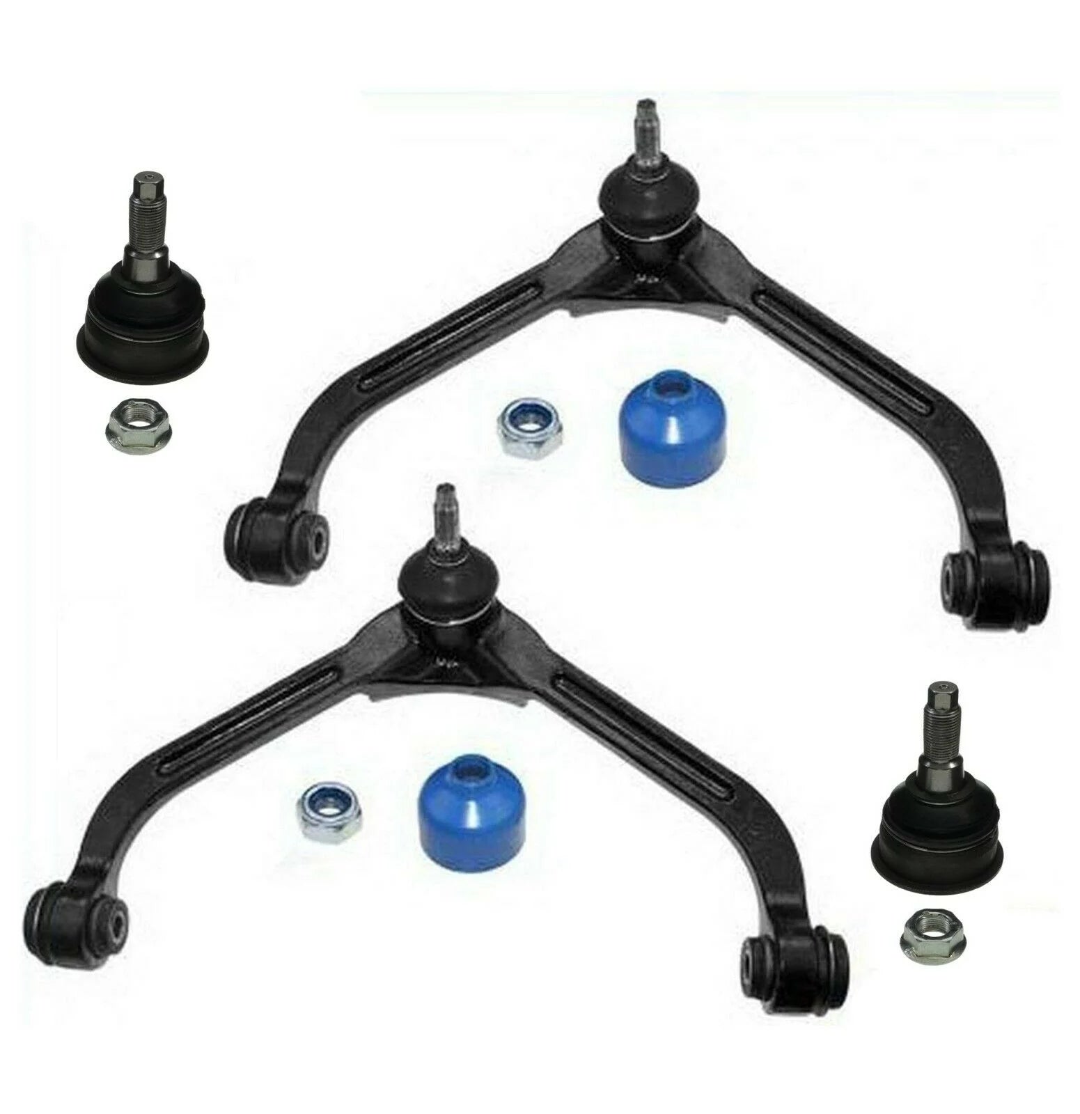 4 Piece Kit Upper Control Arms & Lower Ball Joints Fits select: 2004-2005 JEEP LIBERTY SPORT, 2003 JEEP LIBERTY SPORT/FREEDOM