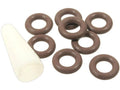 Fuel Injector Seal Kit - Compatible with 1985 - 1992 Volvo 740 2.3L 4-Cylinder 1986 1987 1988 1989 1990 1991