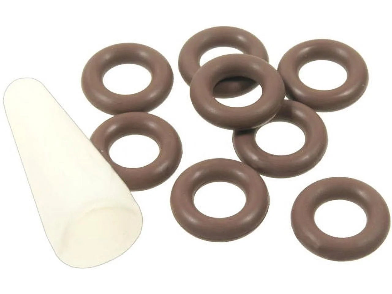 Fuel Injector Seal Kit - Compatible with 1985 - 1992 Volvo 740 2.3L 4-Cylinder 1986 1987 1988 1989 1990 1991