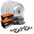 R1 Concepts Wdxh2 54094 R1 Brake Rotors Carbon Coated W/ Sup Dty Pads & Hdw Fits select: 2011-2022 FORD F350