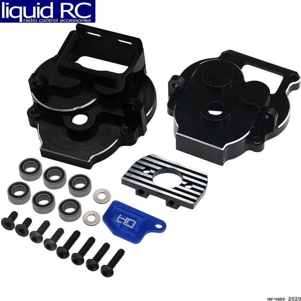 Hot Racing TRXM38A Adjustable gear 6061 Tranmission TRX4-M