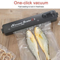 Automatic Food Sealer Vacuum Sealer Machine Seal a Meal Food Saver System With 10pcs Free Bags