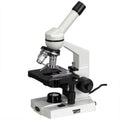AmScope M600 Compound Monocular Microscope, WF10x Eyepiece, 40x-1000x Magnification, Brightfield, Tungsten Illumination,