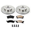 Ultimate Brakes Front Ceramic Brake Pad and Rotor Kit with Hardware WM80453