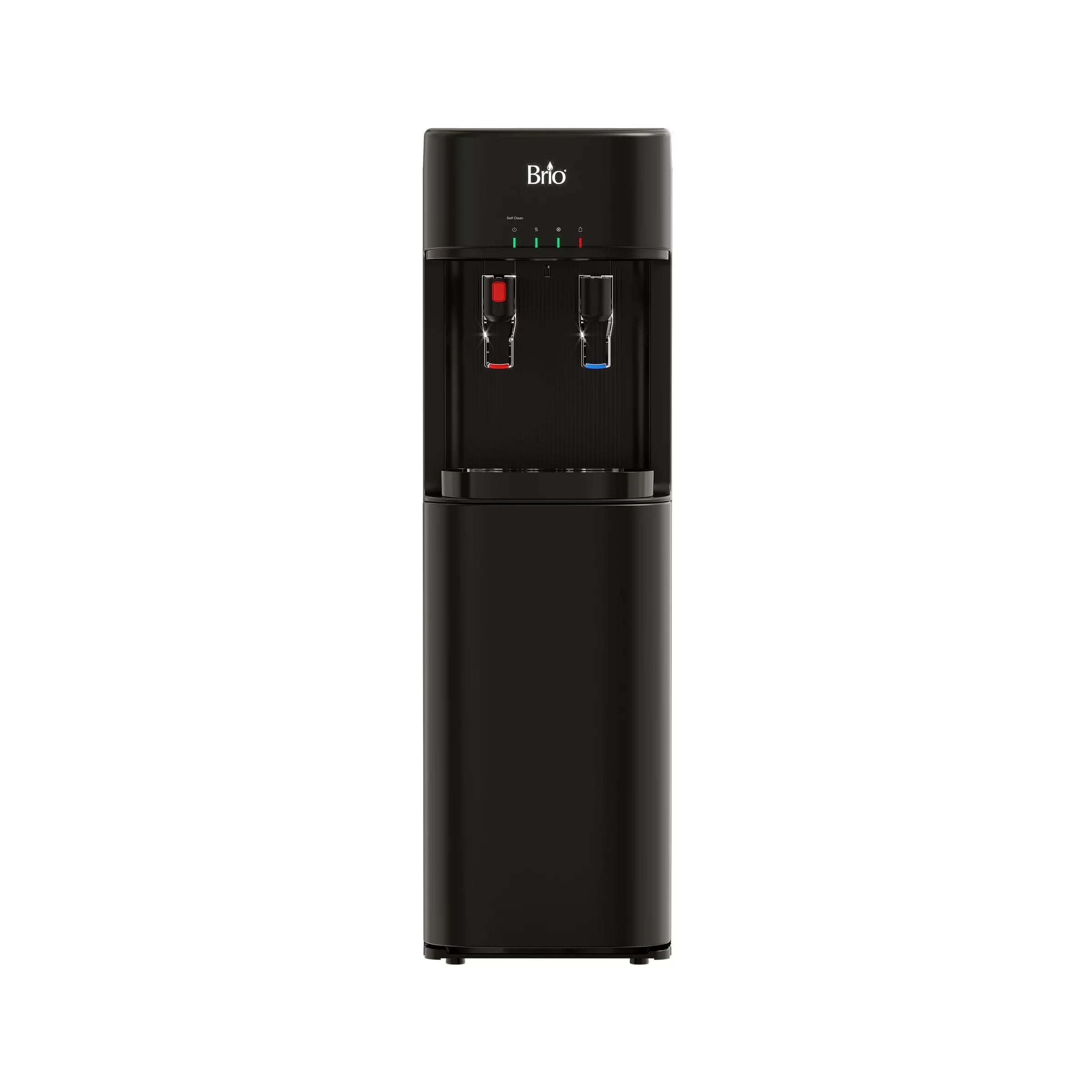 Brio Bottom Load Water Cooler Dispenser for 5 Gallon Bottles ¨C Paddle Dispensing,  Product Height 41.1