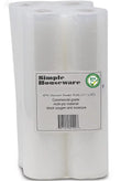 4 Pack - SimpleHouseware 11 x 25 Feet Vacuum Sealer Bags (total 100 feet)