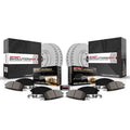 Power Stop Front and Rear Coated Rotor Kit CRK4098