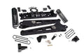 Zone OffRoad 2019-2022 Dodge Ram 3500 Diesel 4.5in Front 3in Rear Radius Arm with Overload 6 Bolt T-Case No Shocks ZOND81
