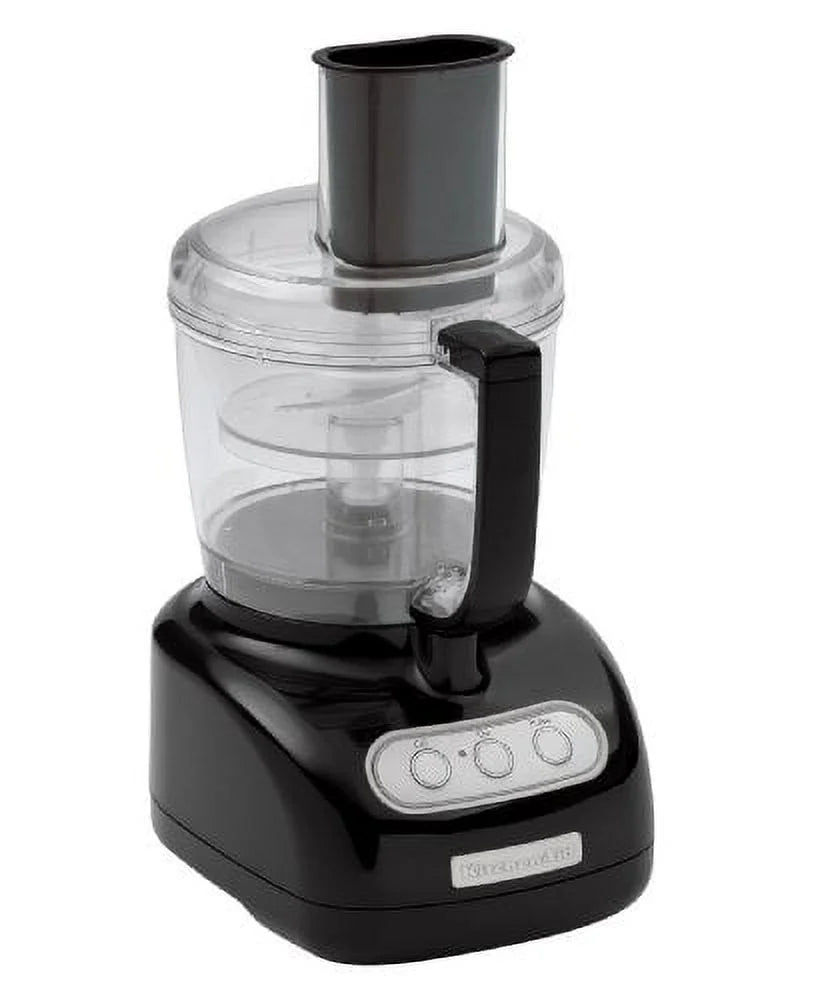 KitchenAid KFP720OB 7-Cup Food Processor with, Onyx Black (Used)