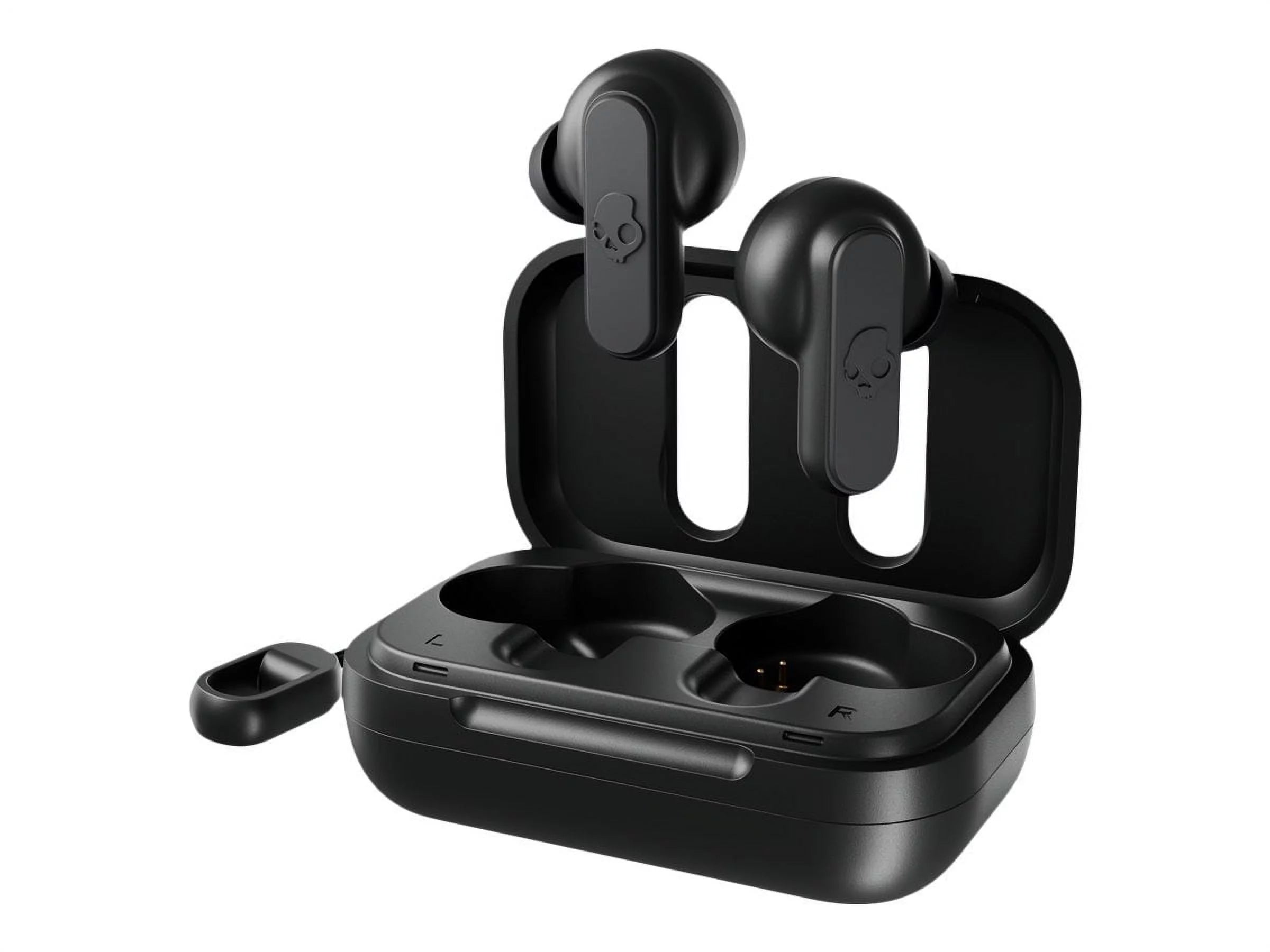 Skullcandy Dime True Wireless Earbud headphones with Microphone in Black