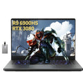asus Zephyrus G15 15.6'' 240Hz QHD Gaming Laptop, AMD Ryzen 9 6900HS, GeForce RTX 3080 8GB GDDR6, 16GB DDR5 RAM, 512GB PCIe SSD, Backlit Keyboard, HD Webcam, Win 11 Pro, Gray, 32GB USB Card