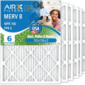 30x36x2 Geothermal Filter MERV 8 Comparable to MPR 700 & FPR 5 HVAC AC Air Filter 6 Pack by AIRX FILTERS WICKED CLEAN AIR.