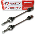 Sixity 2014 compatible with Polaris 900 Ranger RZR XP 4X4 Rear Left Right XTA Axles Pair Back Driver Passenger Z14JT87AD 9EAO