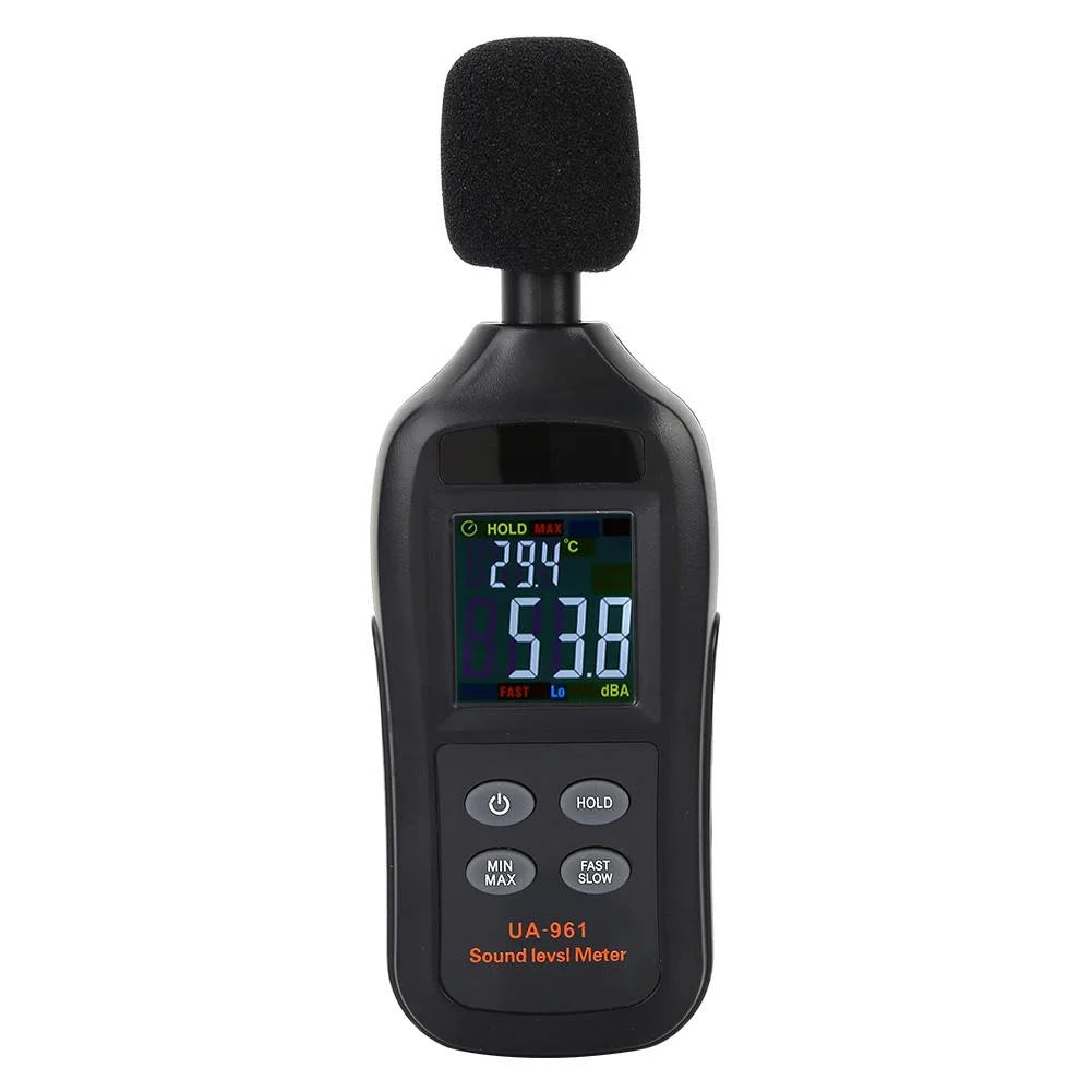 Digital Sound Level Meter Handheld Sound Meter Digital Noise Tester Decibel Noise Meter Tester 35db-135db with Automatic Shutdown Mode