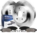 Detroit Axle - Rear Brakes and Rotors Brake Pads Replacement for Ford F-150 Expedition Lincoln Navigator Fits select: 2000-2003 FORD F150, 2000-2002 FORD EXPEDITION XLT