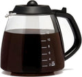 Medelco 12 Cup Millennium Style Carafe, Black GL312