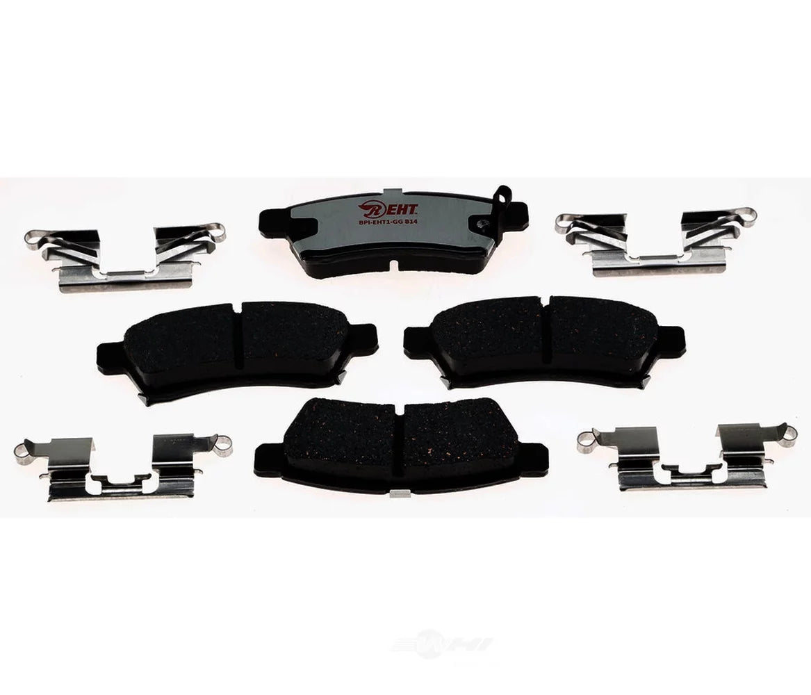 Raybestos Brake Pad Set BPIEHT1100H Fits select: 2005-2020 NISSAN FRONTIER, 2005 NISSAN XTERRA