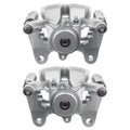 AutoShack Rear New Brake Calipers Assembly with Bracket Set of 2 Driver and Passenger Side Replacement for 2014 2015 2016 2017 2018 2019 Jeep Cherokee 2.0L 2.4L 3.2L V6 4WD AWD FWD