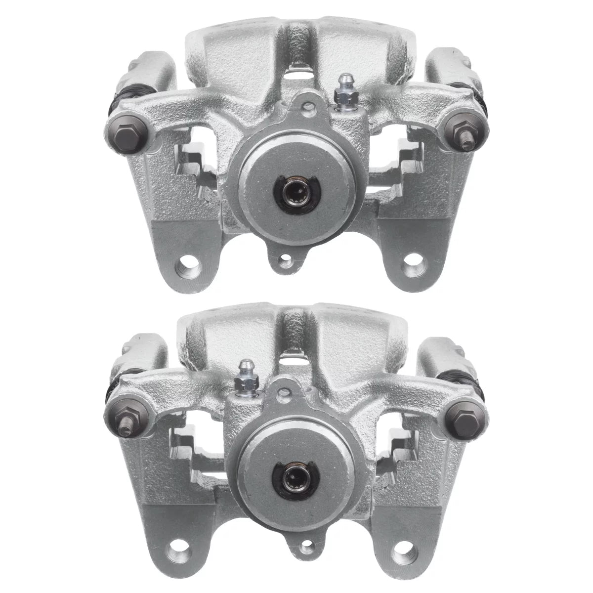 AutoShack Rear New Brake Calipers Assembly with Bracket Set of 2 Driver and Passenger Side Replacement for 2014 2015 2016 2017 2018 2019 Jeep Cherokee 2.0L 2.4L 3.2L V6 4WD AWD FWD