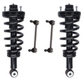 Detroit Axle - Rear Struts Sway Bars kit for 2007-2017 Ford Expedition Lincoln Navigator Complete 2 Struts with Coil Spring 2 Rear Sway Links 2008 2009 10 2011 2012 2013 2014 2015 2016 Replacement